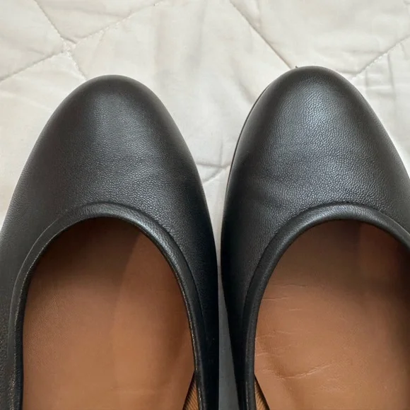 Margaux The Demi Mary Jane Flat in Black Napa Leather size 43.5 - Picture 6 of 11